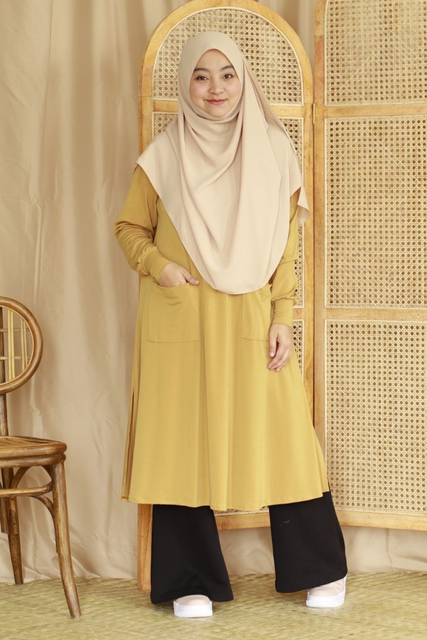 Amna Blouse - Mustard Amna Blouse - Mustard